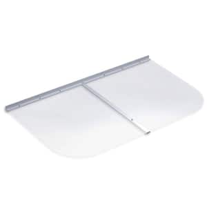 45 in. x 26 in. Rectangular Clear Polycarbonate Window Well Cover