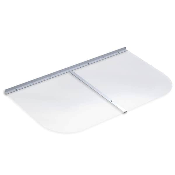 Ultra Protect 45 in. x 26 in. Rectangular Clear Polycarbonate Window Well Cover
