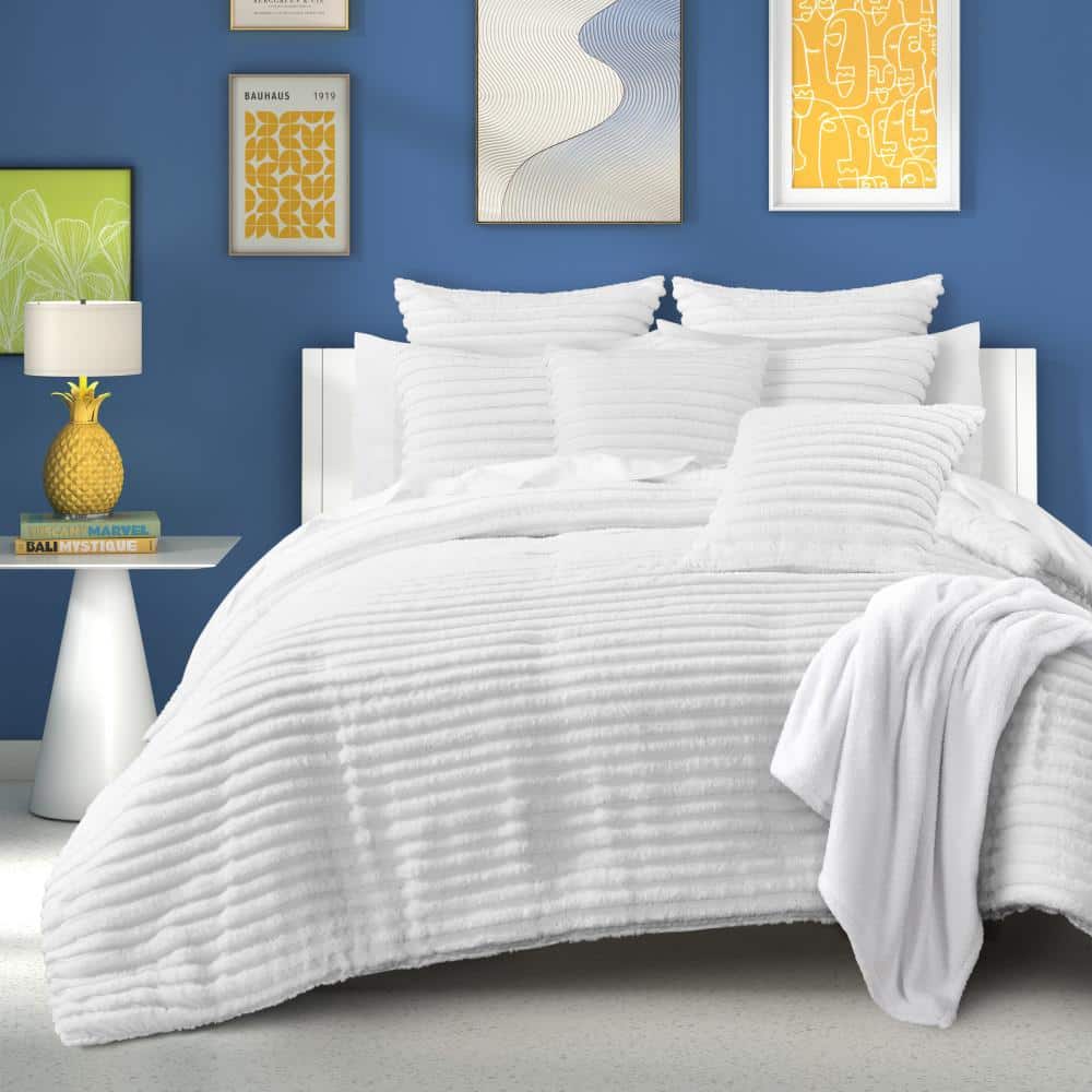 Darcy Polyester Full/Queen 3-Pieces Comforter Set