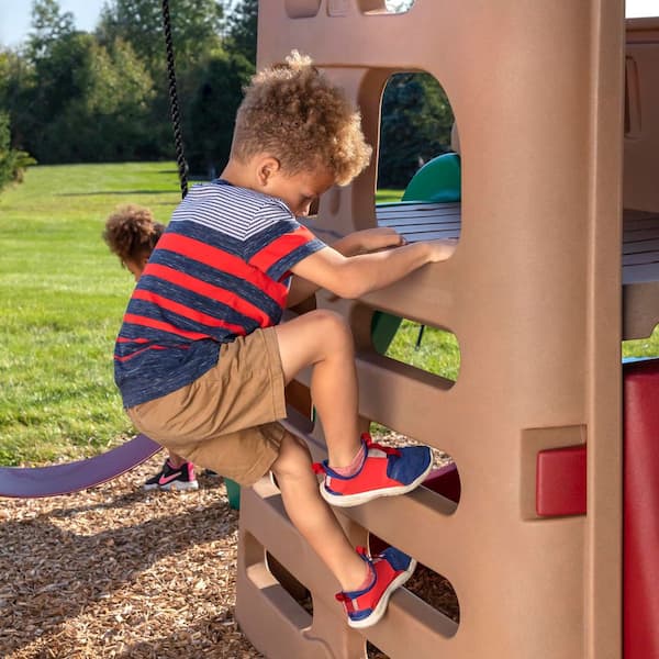 Step2 Naturally Playful Playhouse Climber and Swing Extension
