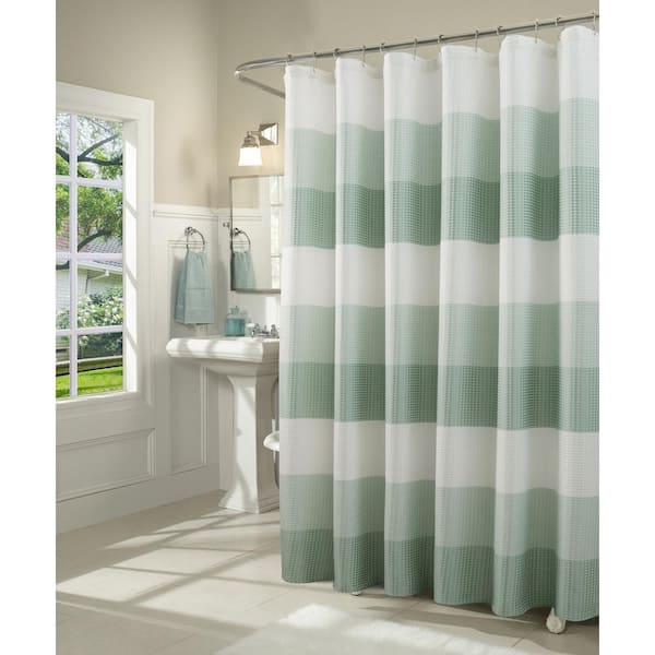 Have More In Stock Details about   Dainty Home Isabella Embroidered Shower Curtain 