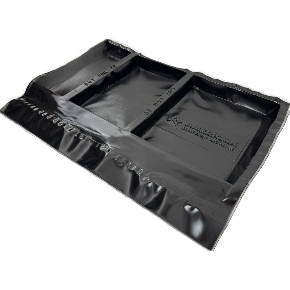 60 in. x 36 in. LDPE Plastic Shower Base Protector with Foam Bottom-Adjustable and Reuseable; Fits 9 Sizes of Shower Pan price history on PriceWatchPro