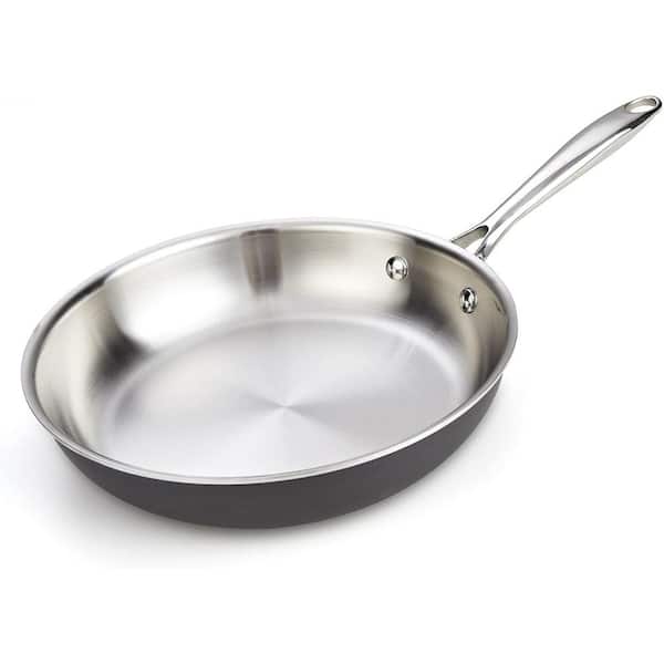 Cooks Standard Wok Multi-Ply Clad Stir Fry Pan, 13 with High Dome lid,  Silver