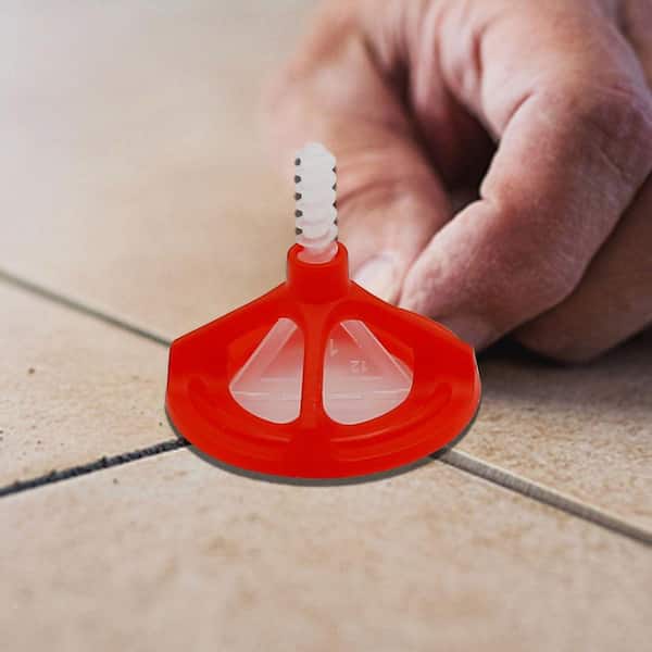 Laybus 1/8 in. Tile Leveling System (1/8 in. 300-Pcs White Base +