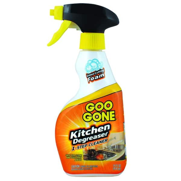 Goo Gone 14 oz. Trigger Foaming Kitchen Grease Cleaner and Remover-DISCONTINUED