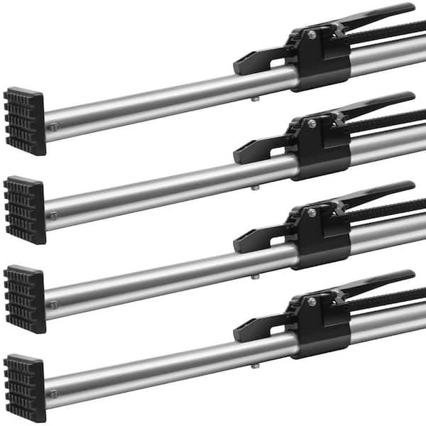 Cargo Bar, Ratcheting Cargo Bar Adjustable from 89 in. to 104 in. Steel Cargo Stabilizer Bar with 309 lbs. Capacity