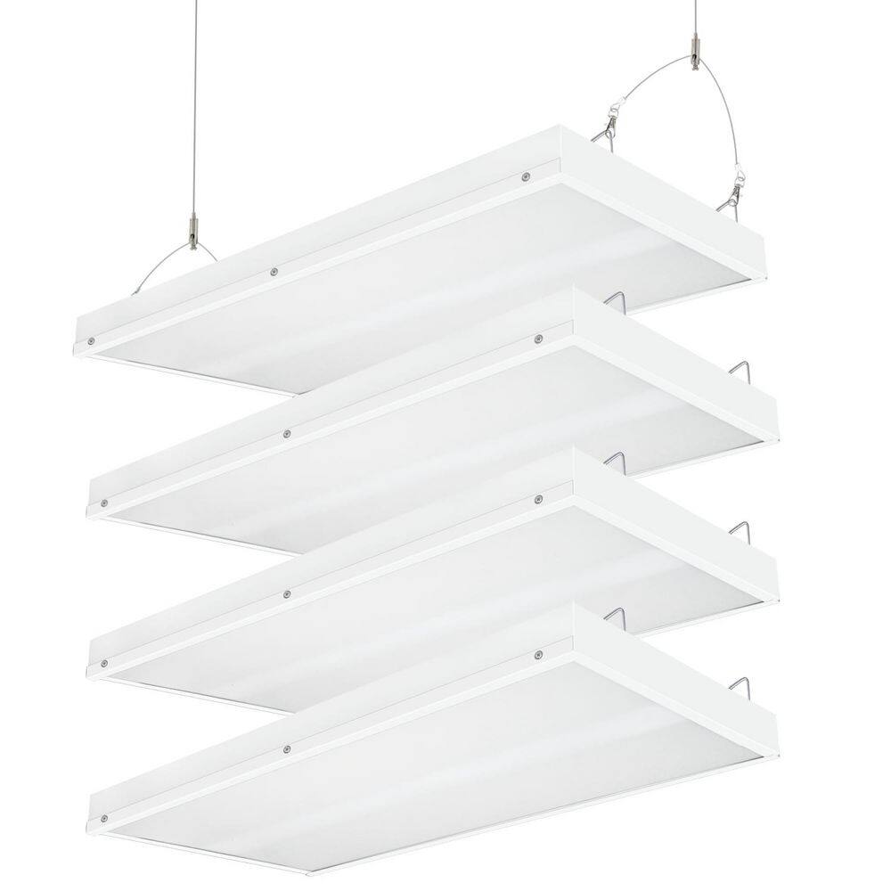 2 ft. 5000K Integrated LED Linear High Bay Shop Lights, 100-277V 100W 16000LM Eqv.400W MH for Garage, ETL Listed, 4-Pack price history on PriceWatchPro