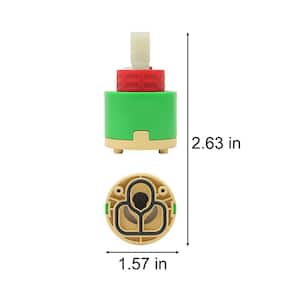 2 5/8 in. Square Broach Single Lever Cartridge for Import