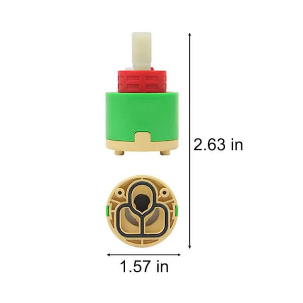 2 5/8 in. Square Broach Single Lever Cartridge for Gerber replaces DA507838N