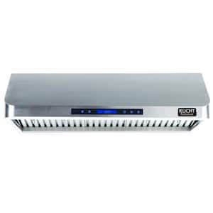 Professional 36 in. Under Cabinet Range Hood with Light in Stainless Steel