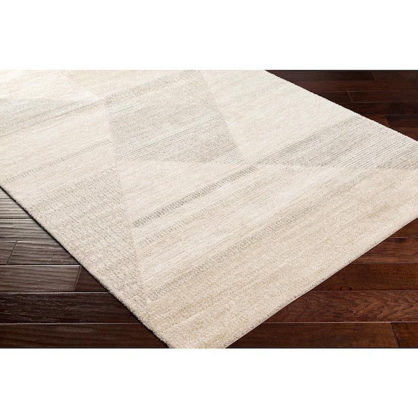 Nadja Gray Geometric 8 ft. x 10 ft. Indoor Area Rug