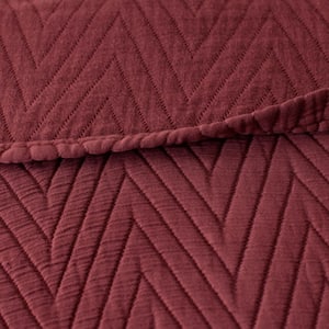 Somerset Chevron Cotton Blanket