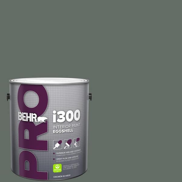 1 gal. #700F-6 Dense Shrub Eggshell Interior Paint