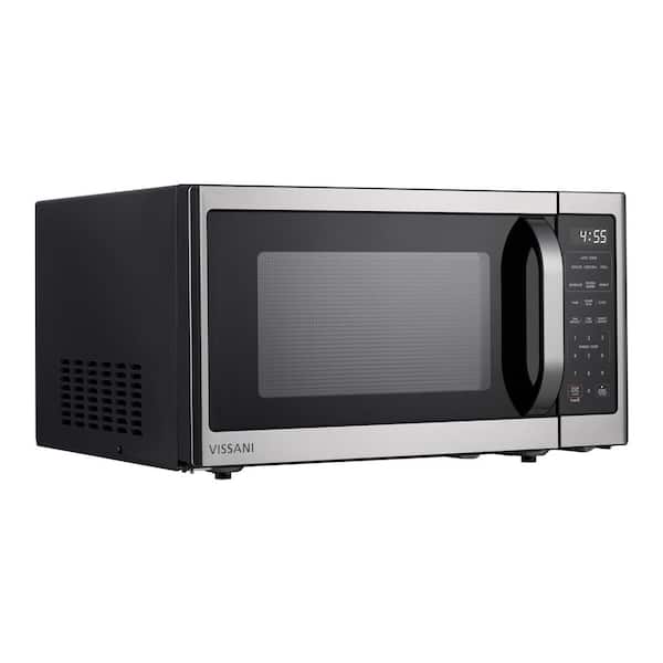 Vissani 1.1 cu. ft. Countertop Microwave Oven in White HVM1110W