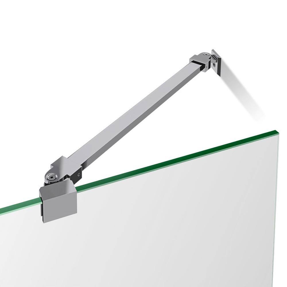 Prism Lux Frameless Clear Glass Neo-Angle Shower Enclosure