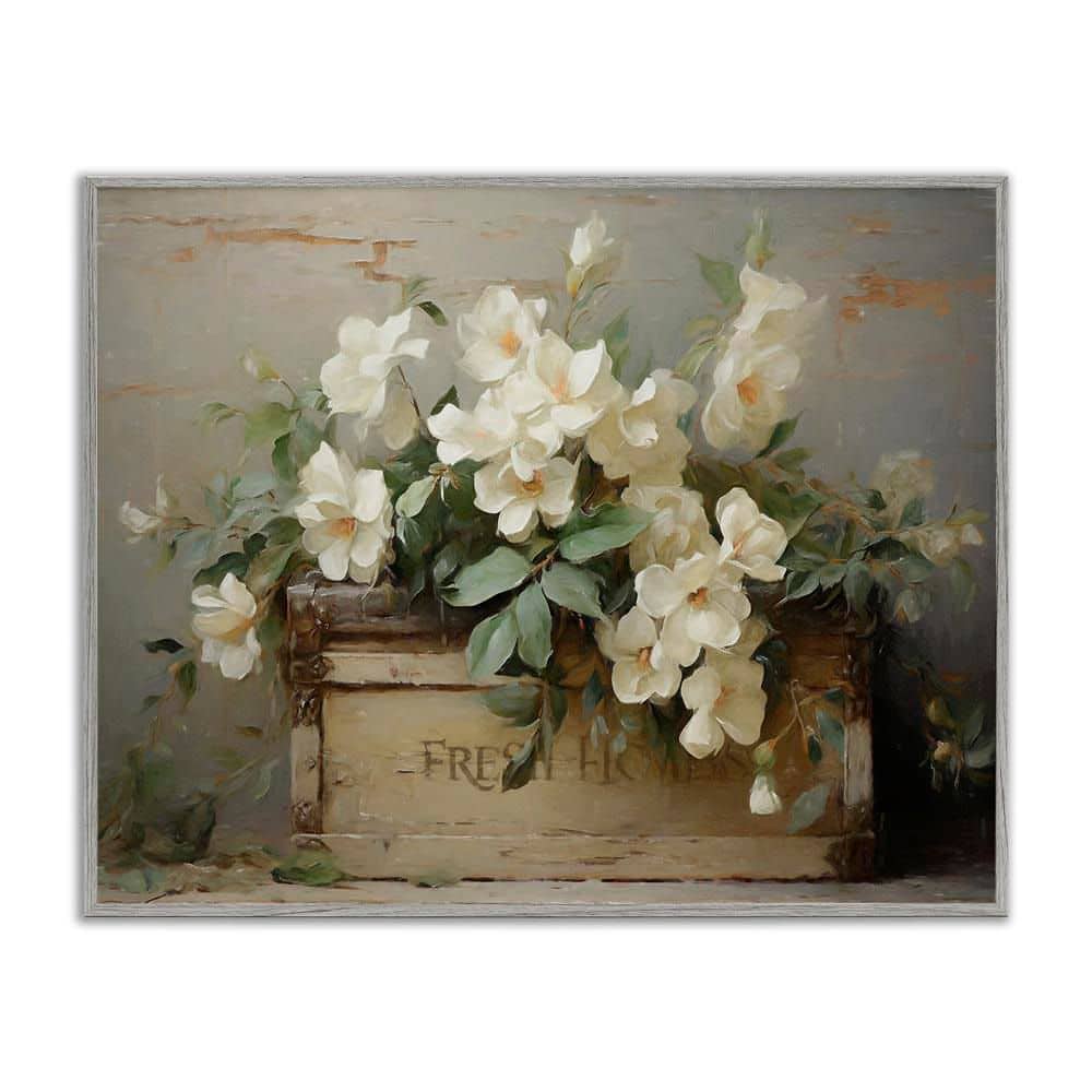 花卉39 Stupell Industries Fresh Rustic Flowers by Ramona Murdock