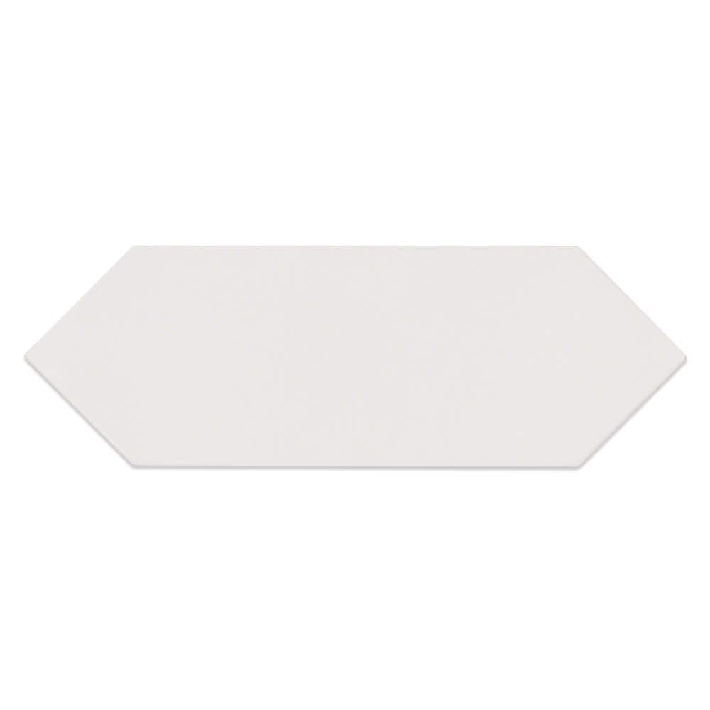 Russell White 4 in. x 12 in. Matte Porcelain Picket Floor and Wall Tile Sample price history on PriceWatchPro