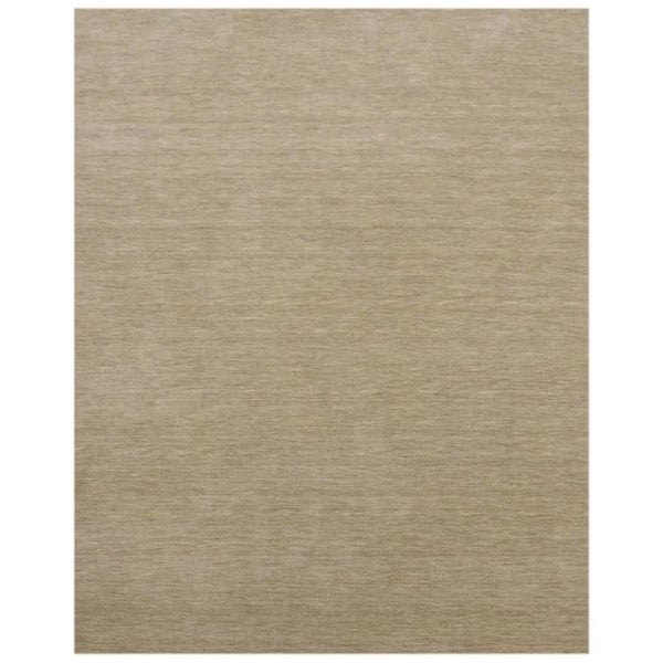 Amer Rugs Arizona 8 ft. X 10 ft. Ivory Solid Color Area Rug