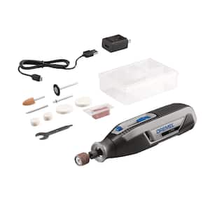 Lite 7760 4V Variable Speed Lithium Ion Cordless Rotary Tool Kit with 10 Accessories
