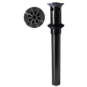 Hi-Flow Grid Drain Assembly with Overflow Holes, Oil Rubbed Bronze