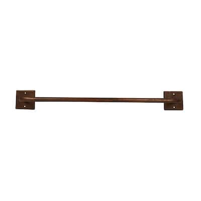 copper kitchen towel rail