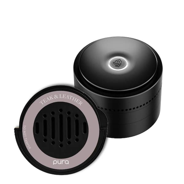 Pura Car - Smart Fragrance Diffuser Set - Teak & Leather
