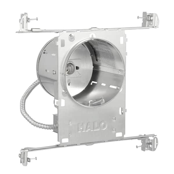 HALO - H7 6 in. Aluminum Recessed Lighting Housing for New Construction Ceiling, Insulation Contact