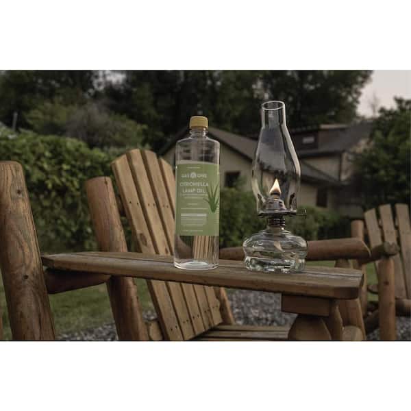 GASONE Cintronella Lamp Oil 32 oz Clear Paraffin Oil Lamp CLPO 032 The Home Depot
