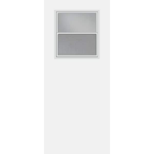 Masonite 36 in. x 80 in. Smooth Flush Hardboard Ventlite Solid Core Primed Composite Interior Door Slab