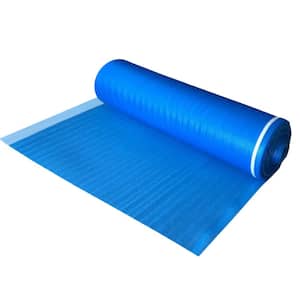 Laminate Flooring Blue Foam Underlayment 3.6 ft W x 55.5 ft L x 3 mm T (200 sq.ft/roll)