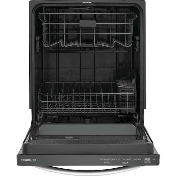 24 in Top Control Built in Tall Tub Dishwasher with Plastic Tub in Stainless Steel with 4-cycles