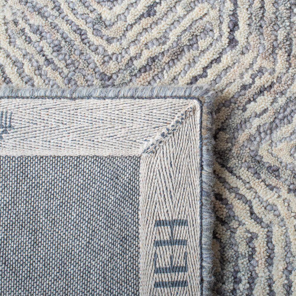Handmade Luxe Gray Wool 9' x 12' Tufted Rectangular Rug