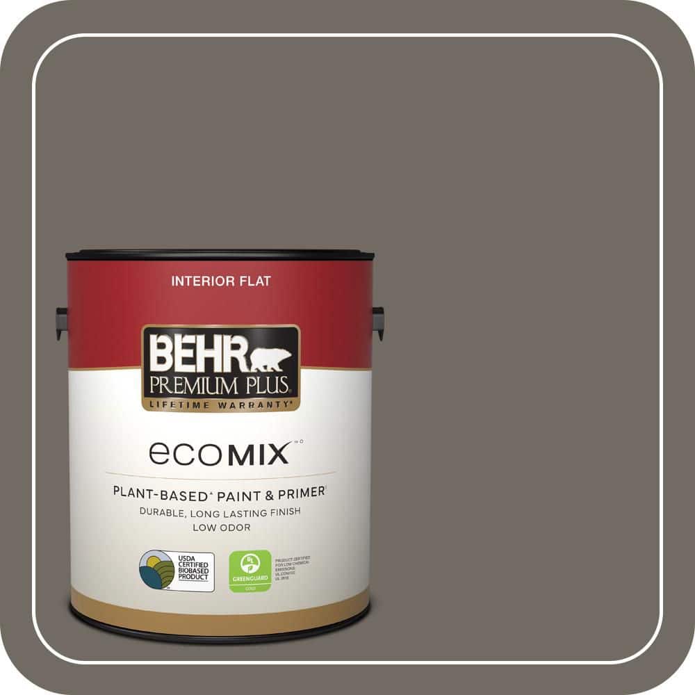 1 gal. #PPU24-04 Burnished Pewter Flat EcoMix Plant-Based Interior Paint & Primer price history on PriceWatchPro