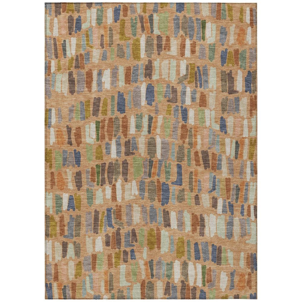 Chantille Machine Washable Indoor/Outdoor Abstract ACN2377 Copper 10 ft. x 14 ft. Area Rug price history on PriceWatchPro