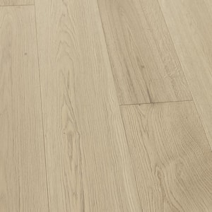 Take Home Sample - Point Lobos French Oak Water Resistant Wirebrushed Engineered Hardwood Flooring - 7.5 in. x 7 in.