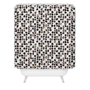 71 in. x 74 in. Wagner Campelo Rock Dots 1-Shower Curtain