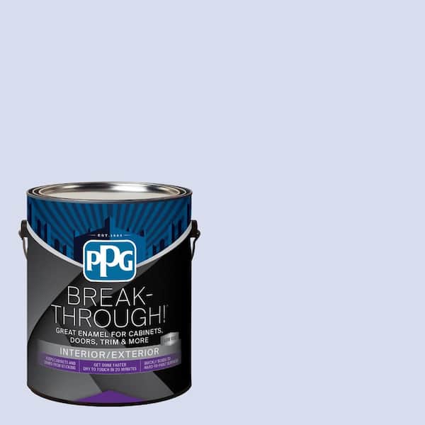 Break-Through! 1 gal. PPG1246-2 Weeping Wisteria Satin Door, Trim & Cabinet Paint