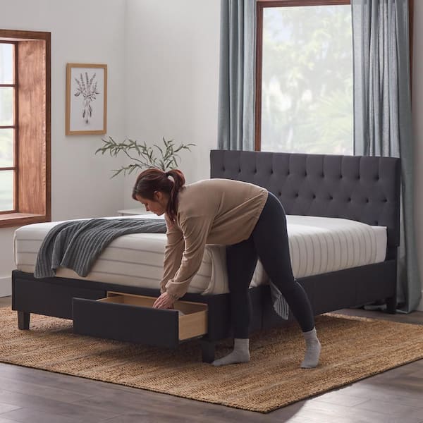 Cara storage online platform bed