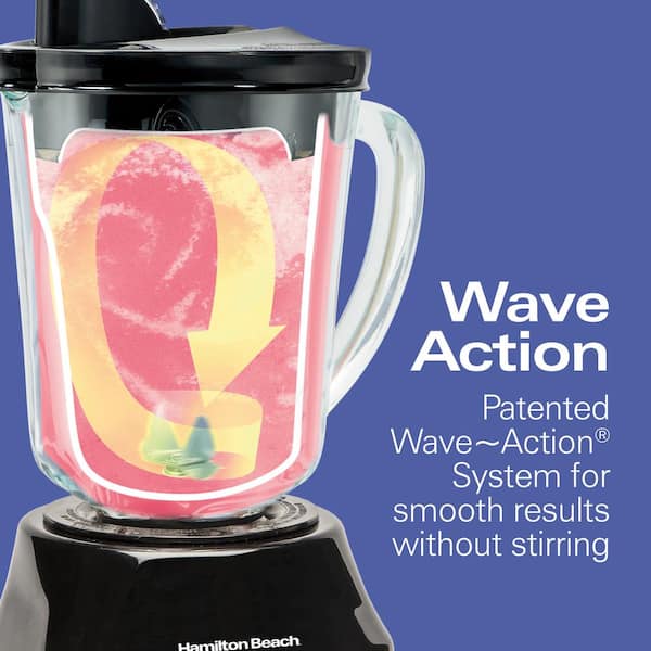 Hamilton Beach Power Elite Wave Action Blender-for Shakes and Smoothie, Blender For Smoothie