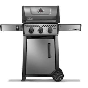 Freestyle 365 3-Burner Propane Gas Grill in Graphite Grey