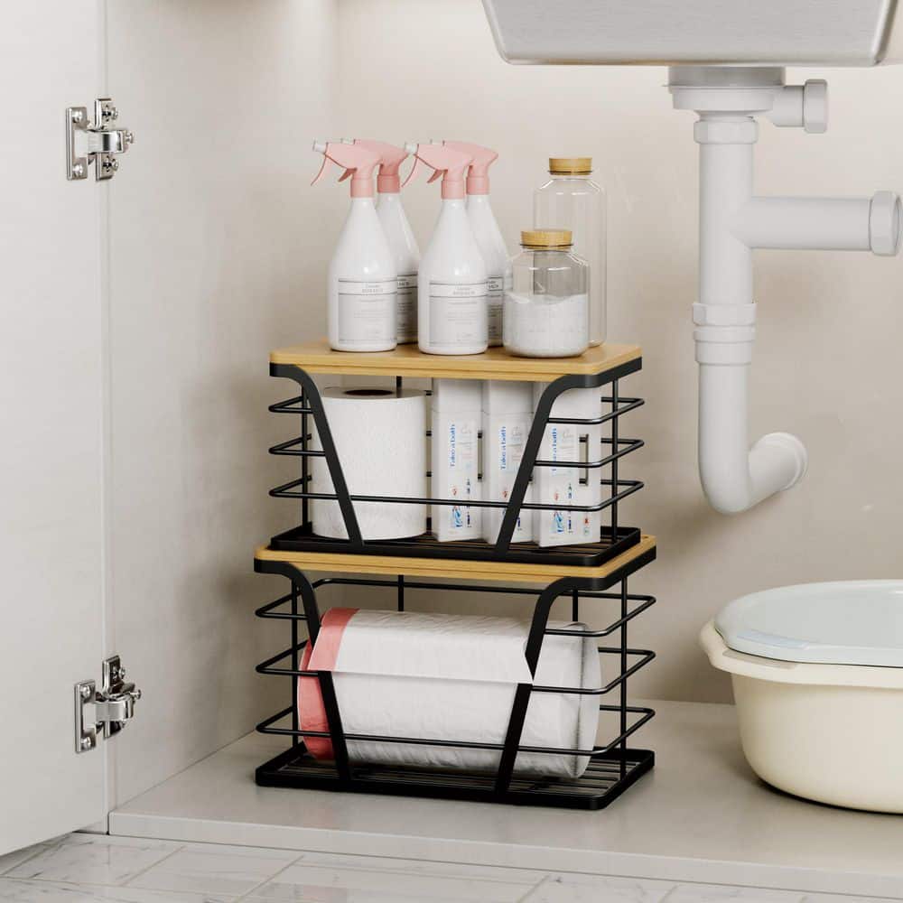 black-wudkey-pantry-organizers