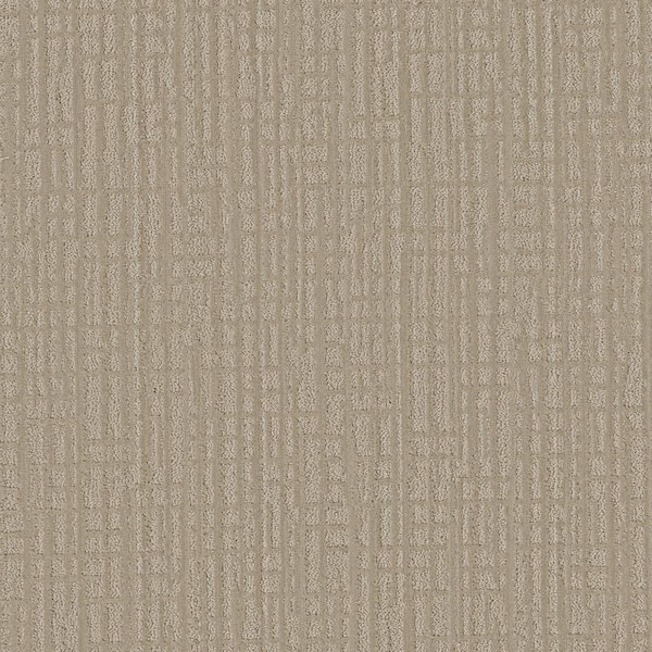 Zinnia Honeycomb Beige 42 oz. SD High Performance Polyester Pattern Carpet - Installation Required