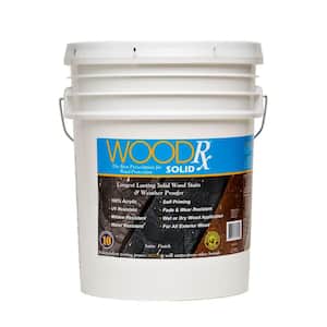 5 gal. Taupe Solid Wood Exterior Stain and Sealer
