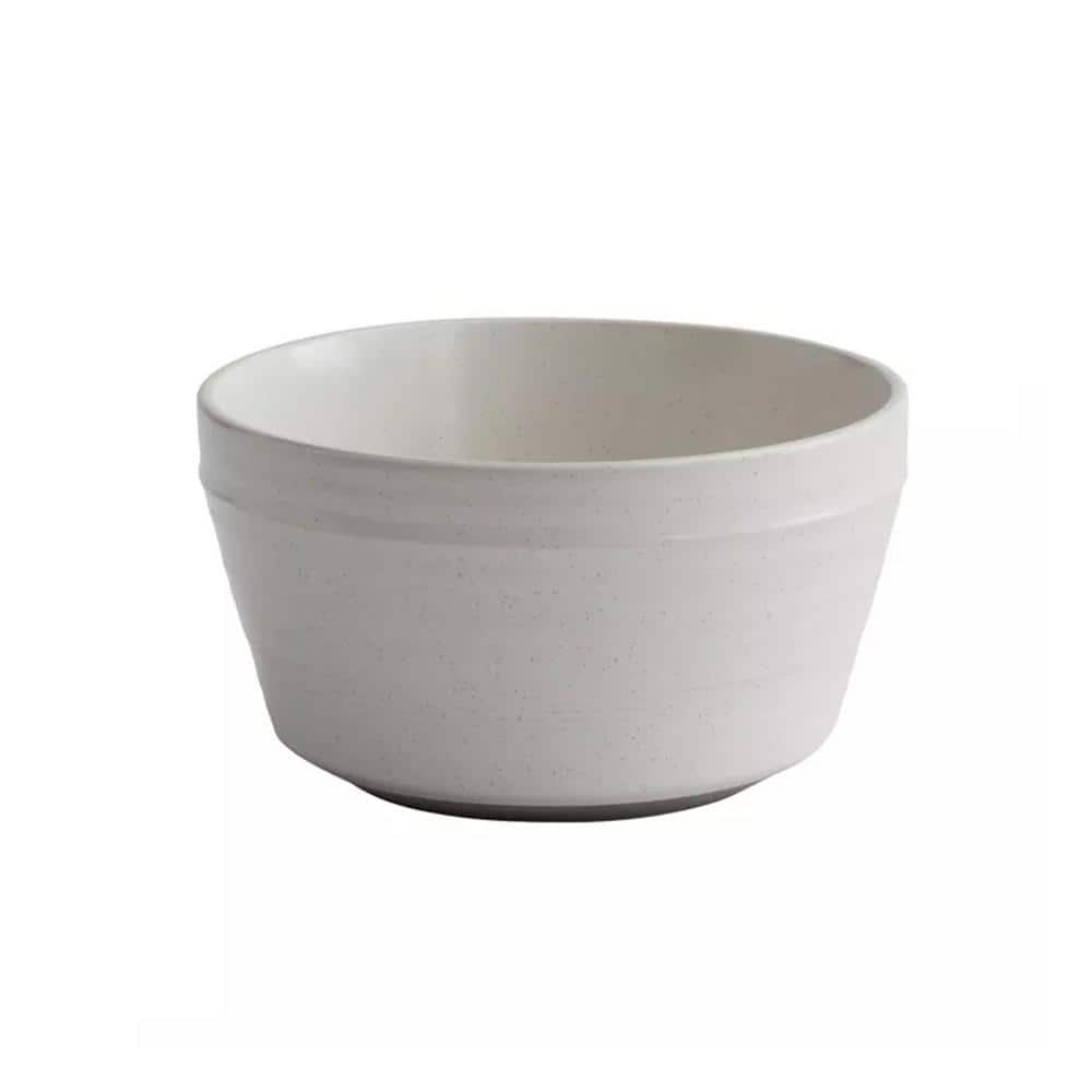 White Ceramic 16-Piece Round Dinnerware Set for 4