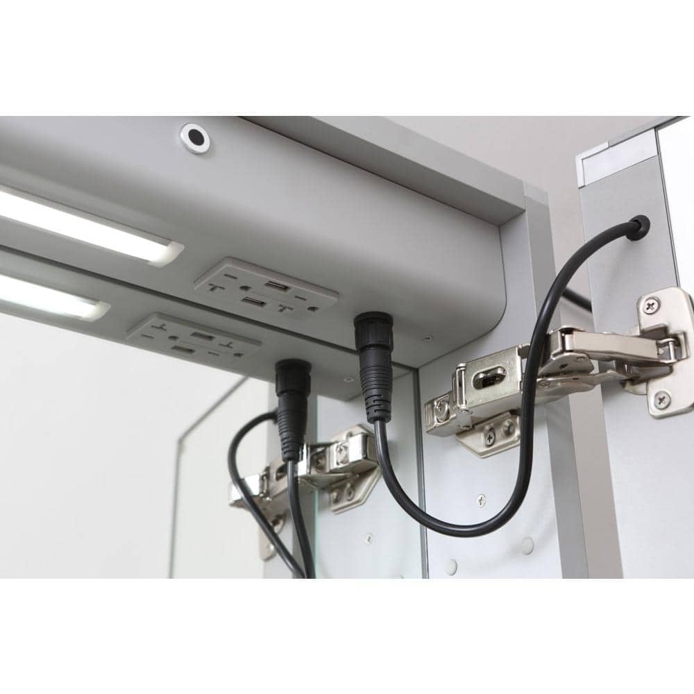 Signature Royale 36" x 30" Aluminum LED Medicine Cabinet