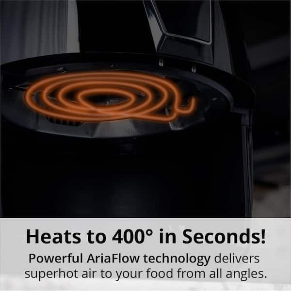 Aria Air Fryers Teflon-Free 7 Qt. Premium Ceramic Air