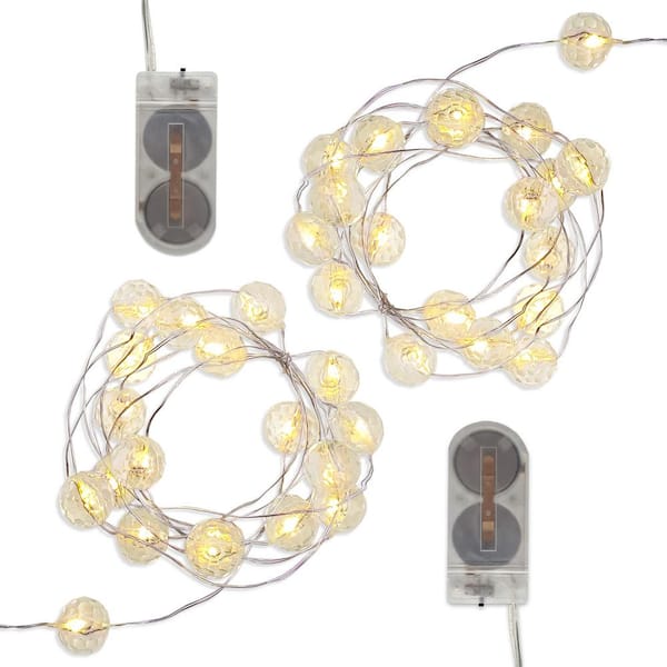 Lumabase Battery Operated Submersible Mini String Lights 40 Total