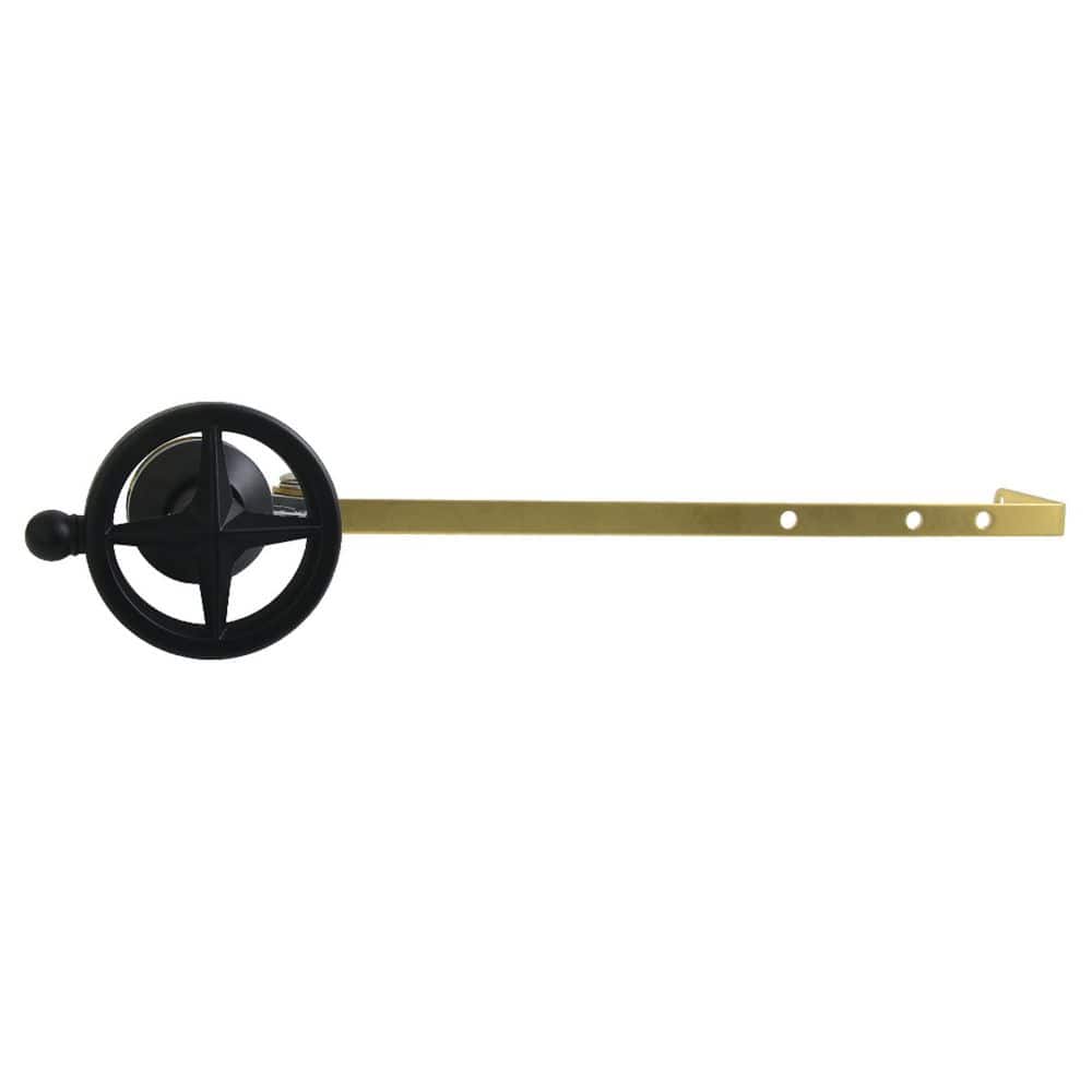 Levante Universal Front or Side Mount Toilet Tank Lever with Knurled Handle in Matte Black price history on PriceWatchPro