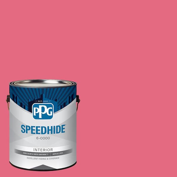 SPEEDHIDE 1 gal. PPG1184-5 Cherry Brandy Satin Interior Paint