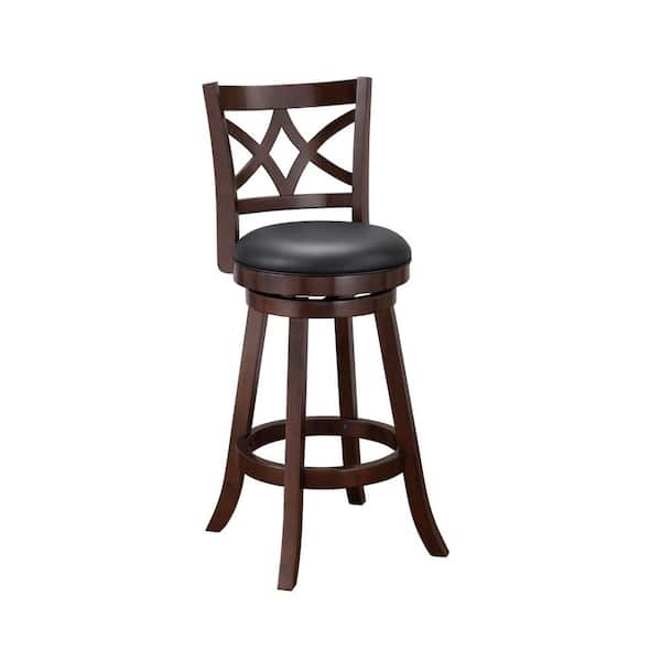 Boraam Cardiff Cappuccino 29 in.Swivel Bar Stool